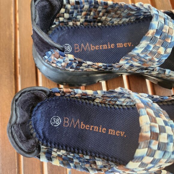 Bernie Mev European Slip-On Comfort Mary Jane Shoes Size EU 38 US 7-7.5 Grip - Picture 6 of 13